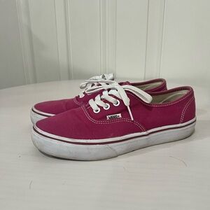 Vans Classic Sneakers with Checkered Accent